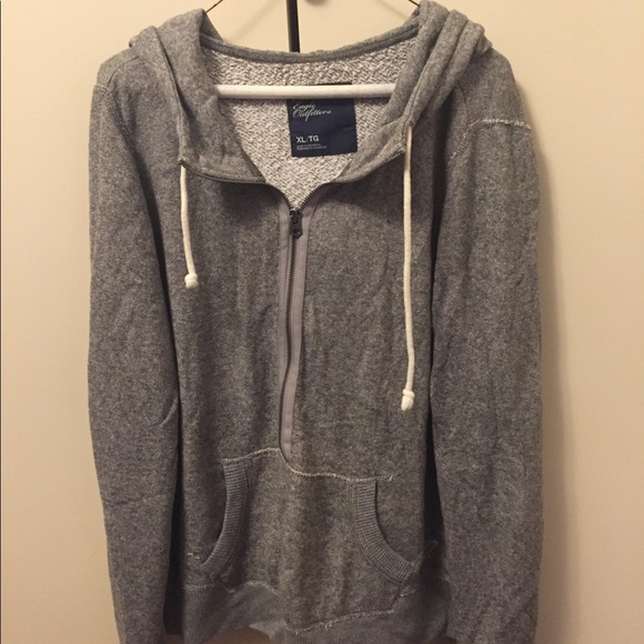 American Eagle Outfitters Jackets & Blazers - Grey Sweatshirt
